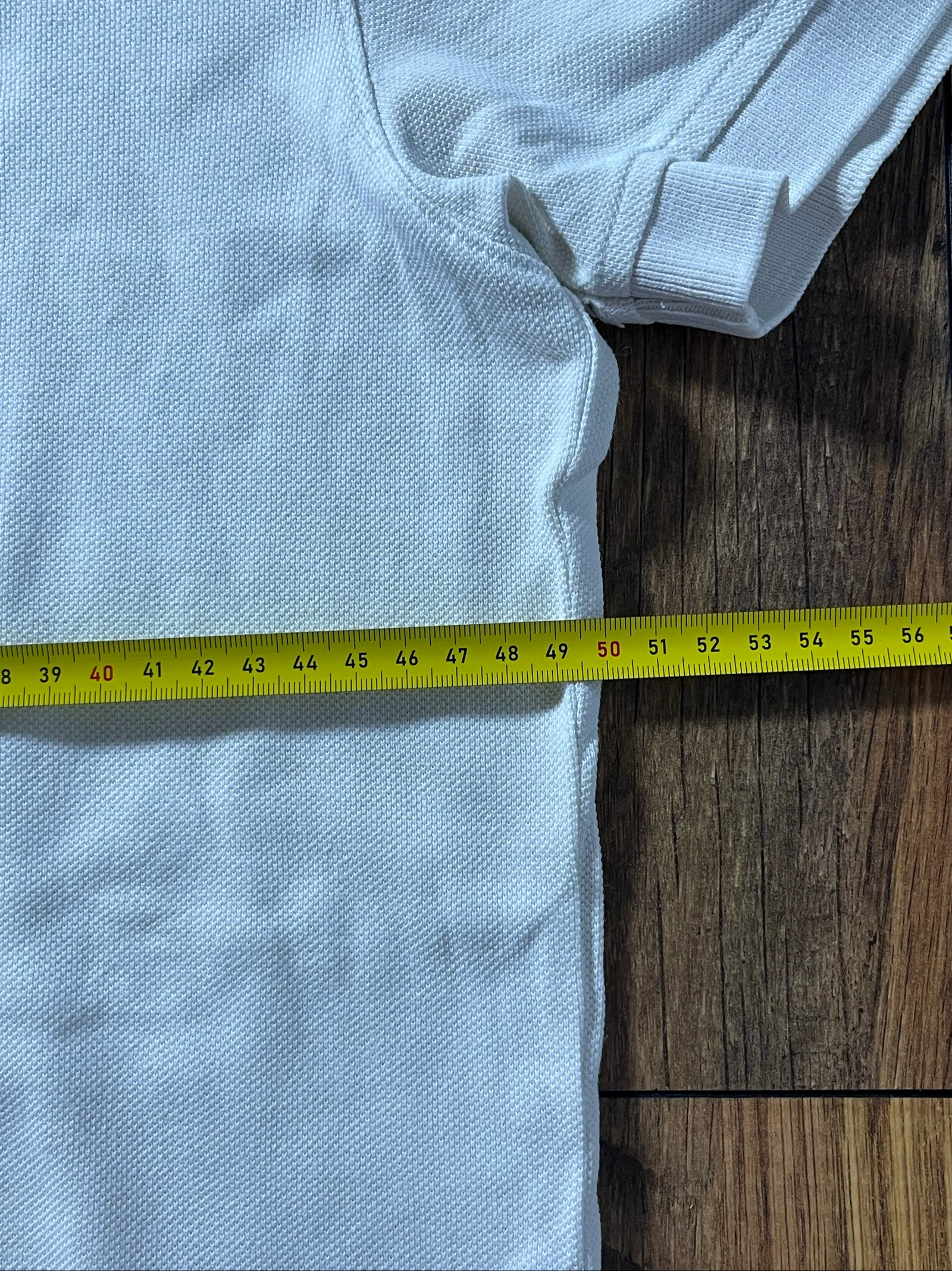 Slim fit white cotton polo - Tommy Hilfiger - size M - Satisfactory – photo 12